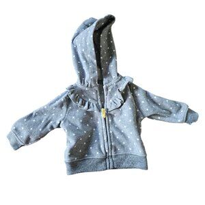 Carter’s Just One You Baby Jacket – Grey Polka Dot – Newborn